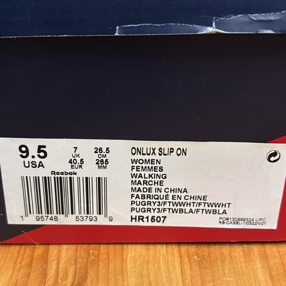 Reebok influx walking shoe / NEW IN BOX - Picture 2 of 13